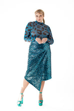 Load image into Gallery viewer, Kim Bodysuit - Blue Leopard
