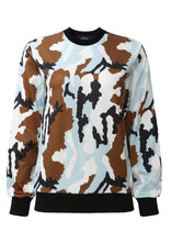 Load image into Gallery viewer, TONYA PULLOVER -BLUE CAMO
