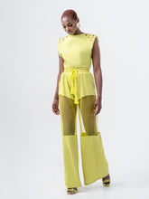 Load image into Gallery viewer, KATRINA PANTS - CHARTREUSE
