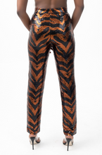 Load image into Gallery viewer, Stacy Sequin Pant - Tiger
