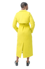 Load image into Gallery viewer, NICKI COAT - CHARTREUSE
