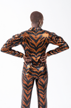 Load image into Gallery viewer, Selena Sequin Blazer - Tiger

