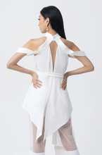 Load image into Gallery viewer, ULANDA WRAP TOP - WHITE
