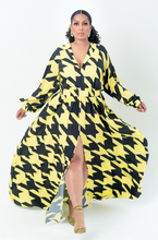 Load image into Gallery viewer, FELICIA MAXI - HOUNDSTOOTH
