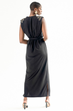 Load image into Gallery viewer, TERESA MAXI DRESS - BLACK
