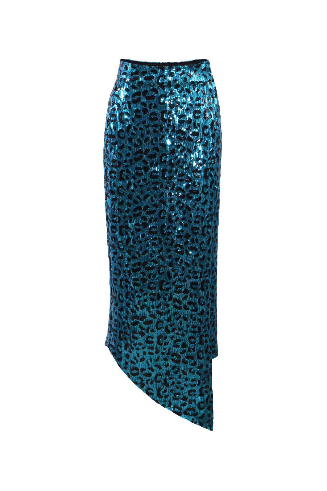Cavi Skirt - Blue Leopard