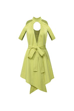 Load image into Gallery viewer, ULANDA WRAP TOP - CHARTREUSE
