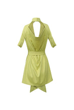 Load image into Gallery viewer, ULANDA WRAP TOP - CHARTREUSE
