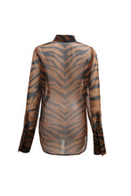 Load image into Gallery viewer, LATISHA BUTTON UP - TIGER PRINT
